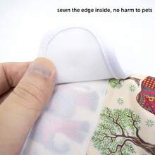 3 包可洗可重复使用母狗发情期尿布适用于小狗尿布适用于母狗 - 彩色 - 查看 5