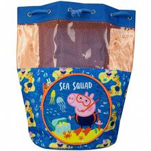 Peppa Pig Swim Bag | George Pig Swim Bag | Kids Beach Bags | Childrens Swimming Bags | Official Merchandise | Fast UK Delivery Shipping | Trusted UK Seller | Great Gift For Kids | Perfect For Summer Holidays, Back To School, Birthdays And Christmas - Blue - View 2