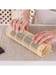 5 Stücke Sushi Roll Matte, lila Seetang Rollreis Sushi Bambusmatte, Sushi Herstellungswerkzeug