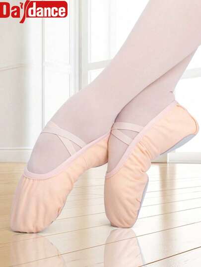 Daydance Zapatos de ballet para mujer, suela blanda, zapatillas de ballet para práctica, zapatos de bailarina, zapatos de baile