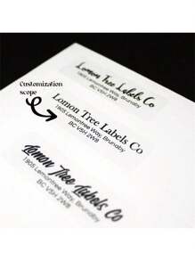 Etiquetas de dirección de retorno de 6*3cm, etiquetas de dirección personalizadas, etiquetas de dirección para bodas, etiquetas de dirección personalizadas, etiquetas de dirección transparentes, pegatinas de dirección de retorno, pegatina de dirección de empresa