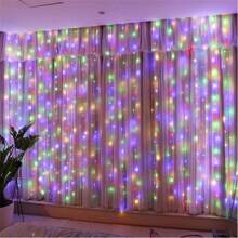USB Fairy Tale Light, Indoor Bedroom Holiday Wreath Light, Colorful Lighting, Adds Festive Ambiance, 8 Remote Control Flashing Modes, Suitable For Wedding, Birthday, Dance Party Decoration