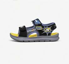 Skechers Mädchen-Sportsandalen mit weicher Sohle und Klettverschluss