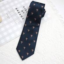 1pc Unisex Animal Pattern Polyester Necktie, Workplace AccessoryMen Necktie - Multicolor - View 21