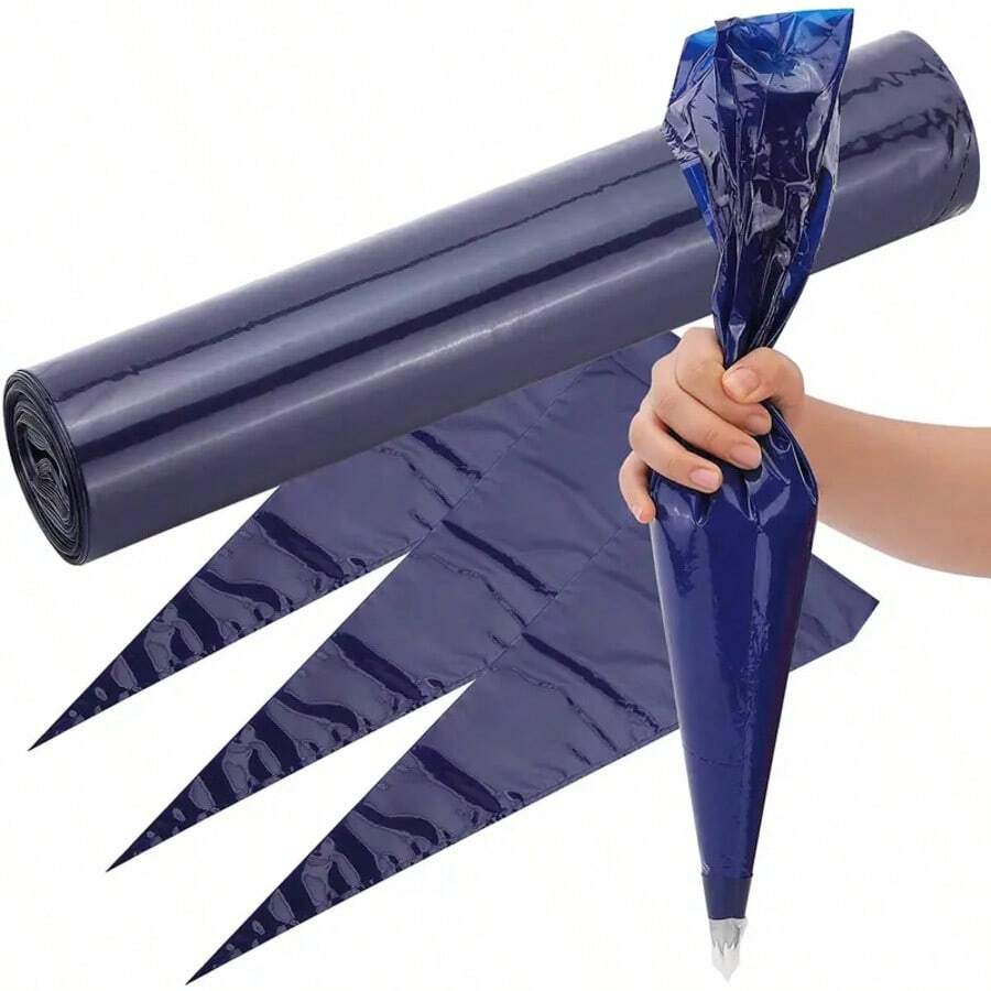 21 Inch Pastry Bags Disposable Icing Bag Thick Piping Bag Baking Accessories And Tools Cake Baking Patisserie Professionnel - Cuộn 22 miếng - Xem 1