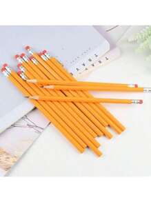 5/10/30/50 Peças Conjunto de Lápis de Grafite HB com Borracha - Adequado para Escolas, Arte, Escritório, Desenho, Esboço e Aprendizagem - Lápis de Madeira Rosa Macaron Haste Triangular Madeira Brilhante com Cabeça de Borracha Caneta de Esboço Artigos de Papelaria de Aprendizagem Lápis HB Natal, Presentes de Natal, Presentes de Ano Novo Suprimentos Escolares, Itens Essenciais Escolares, Retorno à Escola, Suprimentos Escolares, Retorno aos Suprimentos Escolares, Retorno aos Suprimentos Escolares