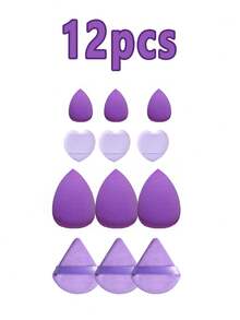 41pcs Professional Makeup Tool Set, Large Capacity Makeup Bag Set, Including: 1 Makeup Bag, 20 Makeup Brushes, 1 Headband, 2 Wristbands, 4 Water Drop Makeup Sponges, 4 Triangle Powder Puffs, 4 Mini Water Drop Makeup Sponges, 4 Mini Finger Makeup Puffs, 1 Cleaning Tool, Suitable For Liquid Makeup, Powder And Concealer, Travel Makeup Brush Set Suitable For Women And Girls. Bags, Makeup Bag, Toiletry Bag, Desk Organiser, Cosmetic Bag, Makeup Bag, Makeup Pouch, Bag, Vanity, Makeup Bags, Small Makeup Bag, Makeup Pouch, Gifts Christmas Gifts, Gift Ideas For Women - Multicolor - View 16