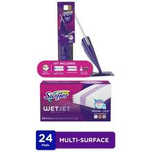 WetJet Mop Starter Kit  WetJet Multi Surface Mopping Pad Refills - 肉凍 - 查看 6