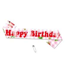 New Birthday Party Decorations Shoulder Straps, Cute Cherry & Strawberry Shoulder Straps For Birthday Party Costume, Photo Props