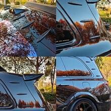 8件装汽车前后保险杠防撞条前唇车门防刮防撞条加宽防刮贴纸 - 均碼 - 查看 4