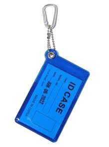 1 pieza Soporte transparente para tarjeta de autobús, protector de tarjeta de identificación/tarjeta de crédito, accesorio antiperder para mochila (tarjeta no incluida) para billetera de mujer, mini billetera, monedero, llavero de tarjetero