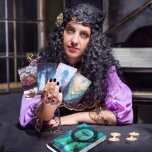 Adult Neo-Baroque Cognitive Cartography Kit - Chromatic Mystique Cards (Lunar Epiphany Dynamics & Crow Iconography Guide) For Executive Decision-Making Retreats