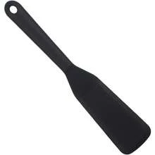 Espátula de silicona para tortilla de huevo, crepé, Brownie, juego de espátula de goma fina para utensilios de cocina antiadherentes, 1. Z13B - Negro - Ver 1