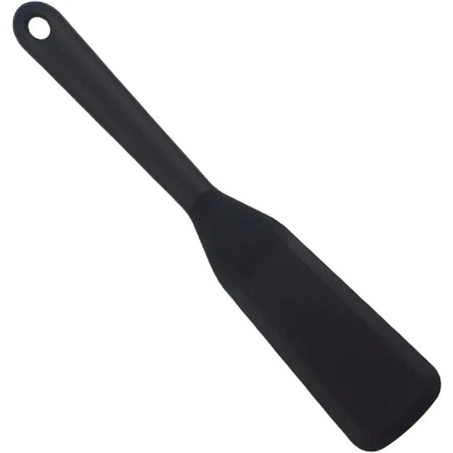 Espátula de silicona para tortilla de huevo, crepé, Brownie, juego de espátula de goma fina para utensilios de cocina antiadherentes, 1. Z13B - Negro - Ver 1