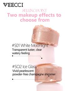 VEECCI Hydrating Stick Highlighting Stick Hydrating Natural Brightening Three-Dimensional Retouching Retouching Stick Natural Hydrated Skin