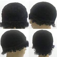 Krótkie kręcone peruki typu Pixie Cut z ludzkich włosów wstępnie wyrwane z baby hair Popularne krótkie peruki afro kręcone 4-calowe brazylijskie fale wodne Krótkie peruki z ludzkich włosów kręcone gotowe do noszenia w 3 sekundy w pełni maszynowo wykonane naturalny czarny kolor w promocji