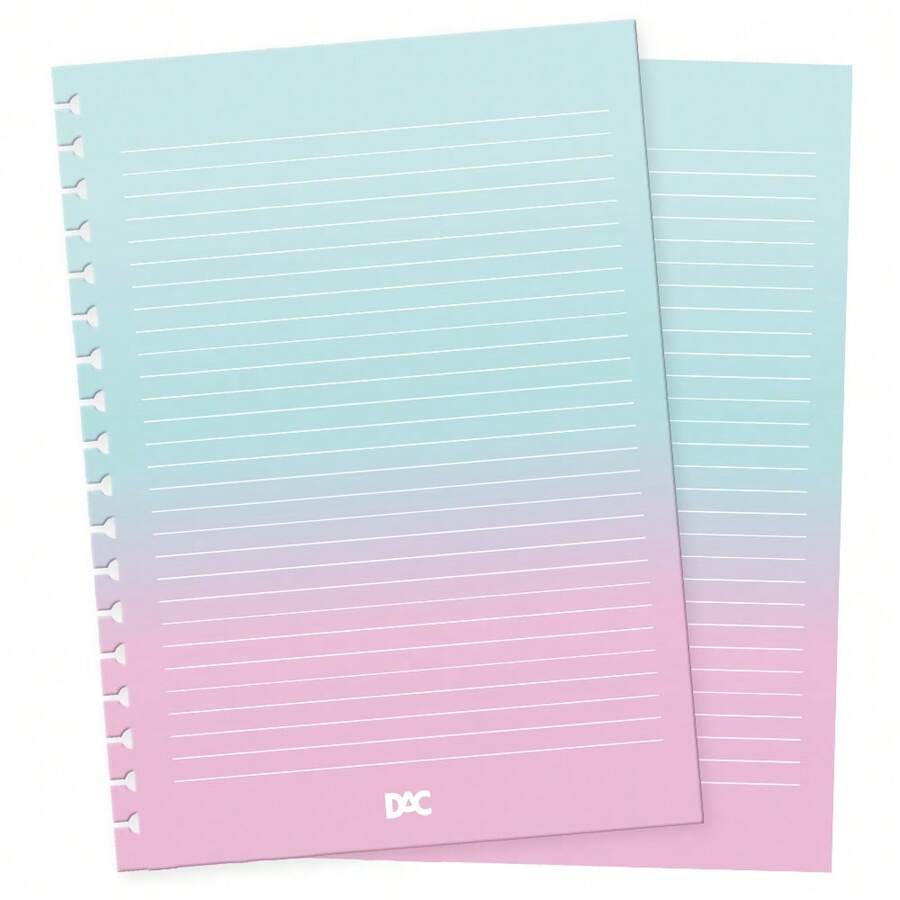 White Lines Gradient Ruled Refill - Smart University Notebook - DAC - Multicolor - View 1
