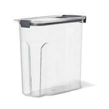 Rubbermaid Brilliance Pantry 18 Cup Cereal Keeper: Clear Plastic Food Storage Container, Dishwasher & Freezer Safe - 1 - View 1