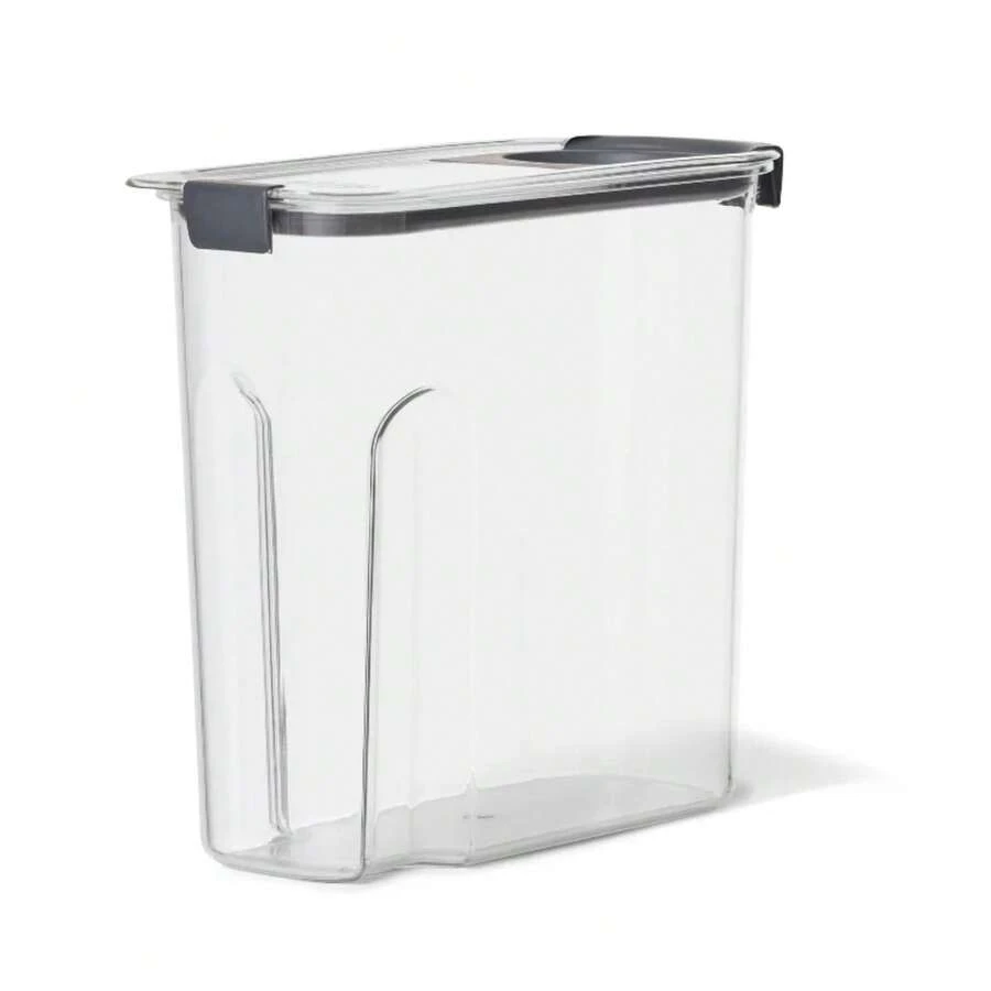 Rubbermaid Brilliance Pantry 18 Cup Cereal Keeper: Clear Plastic Food Storage Container, Dishwasher & Freezer Safe - 1 - View 1