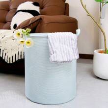 1 Cesta plegable impermeable de gran capacidad para ropa, juguetes y tiendas, portátil y de gran capacidad