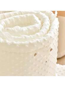 1pc 100cm/39.3 Inches, 150cm/59.05 Inches, 180cm/70.86 Inches, 200cm/78.74 Inches Baby Crib Bumper Collision Buffer Soft Bag, Baby And Child Soft Bag Collision Edge Protection, Detachable, Washable