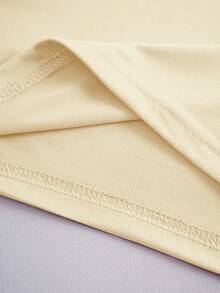 Áo phông tay ngắn tùy chỉnh cho nữ - Tùy chỉnh mẫu chủ đề I Love, thêm văn bản của riêng bạn, chọn màu sắc và phông chữ, thiết kế áo phông tay ngắn in cá nhân hóa của riêng bạn, quà tặng kỷ niệm, ngày lễ tình nhân, quà tặng tùy chỉnh - Màu be - Xem 5