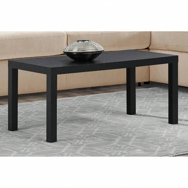 Parsons Coffee Table, Black