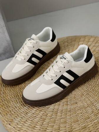 (Suggest Sizing Up) Women's Casual Sports Shoes, Lightweight Breathable Mesh Lace-Up Sneakers, Versatile Comfortable Flat Walking Shoes