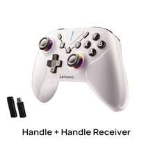 Lenovo S06 Wireless Game Controller Dual Hall 3D Joystick Six-Axis Somatosensory Gyroscope Support Switch/PC/Mobile Phone Burst TURBO Non-Slip Grip No Delay E-Sports Grade Handle