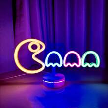 1 pieza Letrero de neón decorativo de pared para bar, luz LED con pilas o alimentación USB con diseño de jarra de cerveza, copa de cóctel, jarra de cerveza, letrero de neón de bar para habitación, dormitorio, decoración de bar