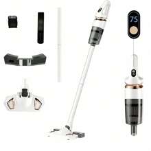 Kabelloser Staubsauger, Hochleistungsstaubsauger, geeignet für Zuhause, 600ml Staubbehälter, Akku-Staubsauger ohne Kabel, geeignet für Hartholzböden, Teppiche und Tierhaare. Kategorie: Nass- und Trockensauger, Akkukapazität: 2000mAh