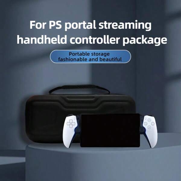 Bolsa de almacenamiento portátil para PSP Streaming, diseño mecha, material de carcasa dura de PU, a prueba de agua y con estilo