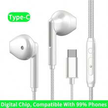 KZ 数字芯片 6D 低音耳机，带 3.5MM AUX/Type-C、高清麦克风、无延迟、适用于运动、游戏、音乐、有线耳塞，100% 兼容三星、安卓、HiFi 入耳式 - 彩色 - 查看 14