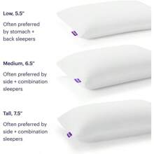 Almohada Harmony Estándar Mediana, la mejor almohada inventada con núcleo de látex Talalay con rejilla hexagonal 360, sin presión, mantiene fresco, lujosamente cómoda