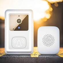 1 件装智能可视门铃，带 WiFi 遥控功能，适合家庭使用。它具备监控、视频对讲和高清红外夜视功能。支持家庭 APP 共享，超长待机时间，并支持钻孔或粘贴等便捷安装方式。它还支持魔法变声功能，提升独居人士的舒适感。