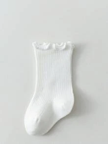 4 双婴儿袜子，儿童薄款棉质踝袜，春夏季 - 彩色 - 查看 9