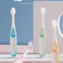 4支装儿童牙刷，软毛牙刷，颜色随机