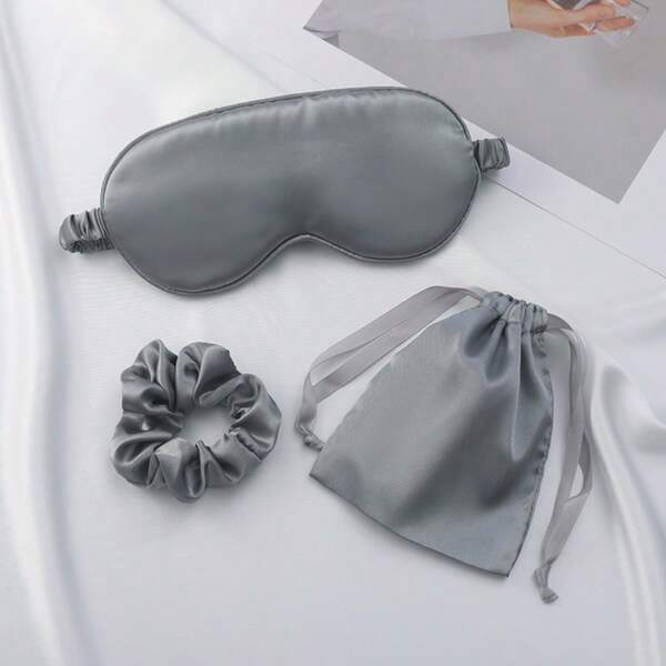 The Three Pieces Eye Mask Set, Hair Ring, Hair Band, Pocket Organizer, Wedding Souvenirs, Outdoor Portable Storage Products And Light-Blocking Sleep Aid Items - Each Item Is Meticulously Designed To Add A Touch Of Elegance And Convenience To Your Life. Back To School