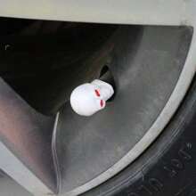Set di 2/4 coperchi universali per valvole a forma di teschio, realizzati in lega di rame, antiruggine e resistenti alla corrosione, adatti per modifiche automobilistiche (disponibili in più colori, adatti per auto, camion, motocicli e biciclette)