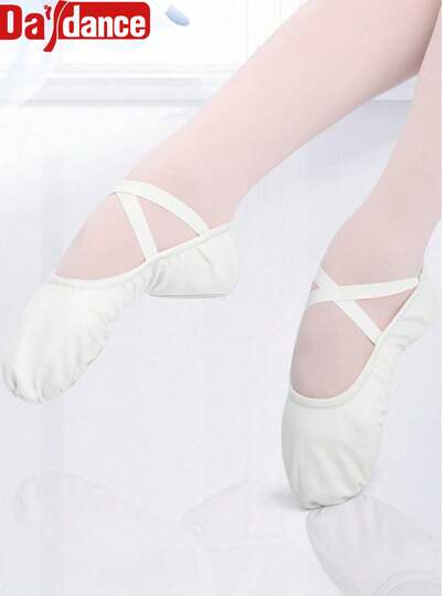 Daydance Women Ballet Shoes Soft Sole Ballet Dance Slippers Practise Ballerina Shoes Dance Shoes