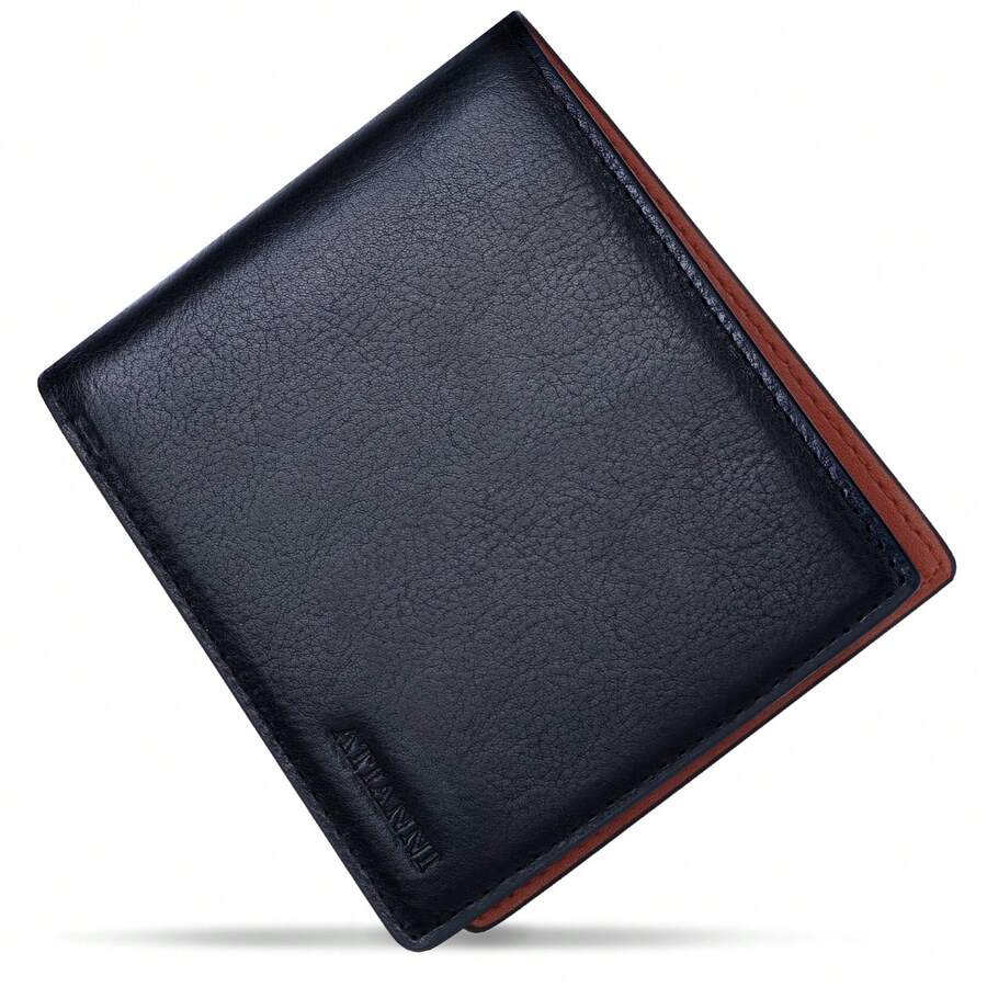 財布 メンズ 2つ折り 本革 オイルドレザー 薄い ボックス型小銭入れ RFID＆磁気スキミング防止 大容量 一流の財布職人が作る 二つ折り財布 ふたつおり サイフ コンパクト 紳士用 おしゃれ 男女兼用 父の日 母の日 人気ブランド プレゼント