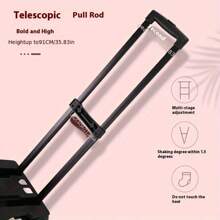 110 Lbs Capacity All-Terrain Soft Wheel Foldable Multipurpose Hand Truck With Detachable Bag And Bicycle Pattern Design - Portable Folding Shopping Cart For Shopping, Moving, Gardening, Sturdy Handle Structure