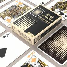 YFOPEN DIY 扑克牌，每副 54 张，纸牌游戏，非常适合家庭娱乐和下午茶派对。万圣节礼物，圣诞节礼物 - 彩色 - 查看 15