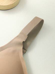 Soft Support Bra For Women, Solid Color, Comfortable, Minimalist, Wireless, Non-Sagging Bra