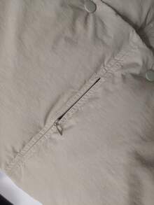 Women's 2025 Fall Spring Vest Casual Sleeveless Hooded Button Placket Jacket Winter Coat - Khaki - View 5