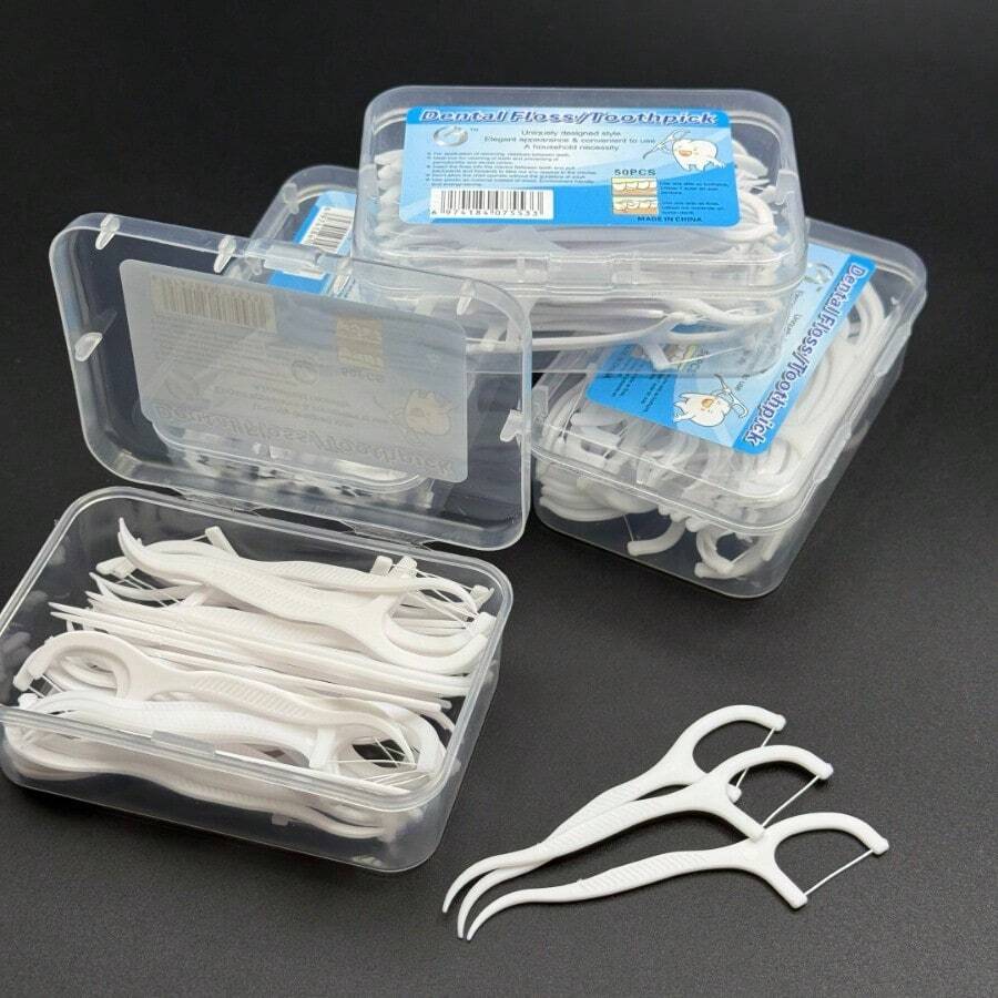 Dental Floss - 50 Pieces Per Pack - GG0011P777EZ1 - Xem 1