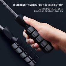 Jump Rope, Professional Weighted Jump Rope Workout, Adjustable -Free With Ball Bearings Exerciser Jump Ropes For Cardio, Endurance Training, Fitness Workouts, Jumping Exercise