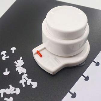 2-Hole Mushroom Shaped Paper Hole Punch,Back To School,School Supplies