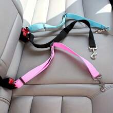 1pc Pet Car Seat Belt, Dog Retractable Safety Leash, Pet Leash, Car Seat Belt Nylon Safety Seat Belts Heavy Duty & Durable Car Harness For Dogs Dog Car Seat ,Dog Seatbelt