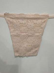 1pc Ladies' Rhombic Double Lace Breathable Fashion Bra False Collar, Suitable For Daily Wear Accessory